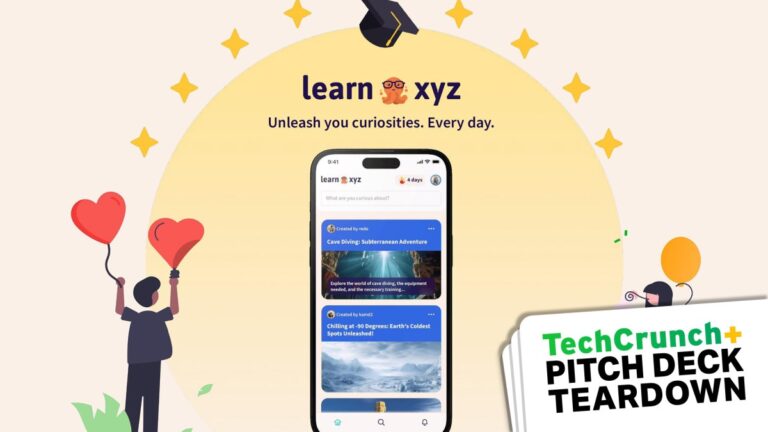 Pitch Deck Teardown: Learn.xyz's $3M seed deck | TechCrunch