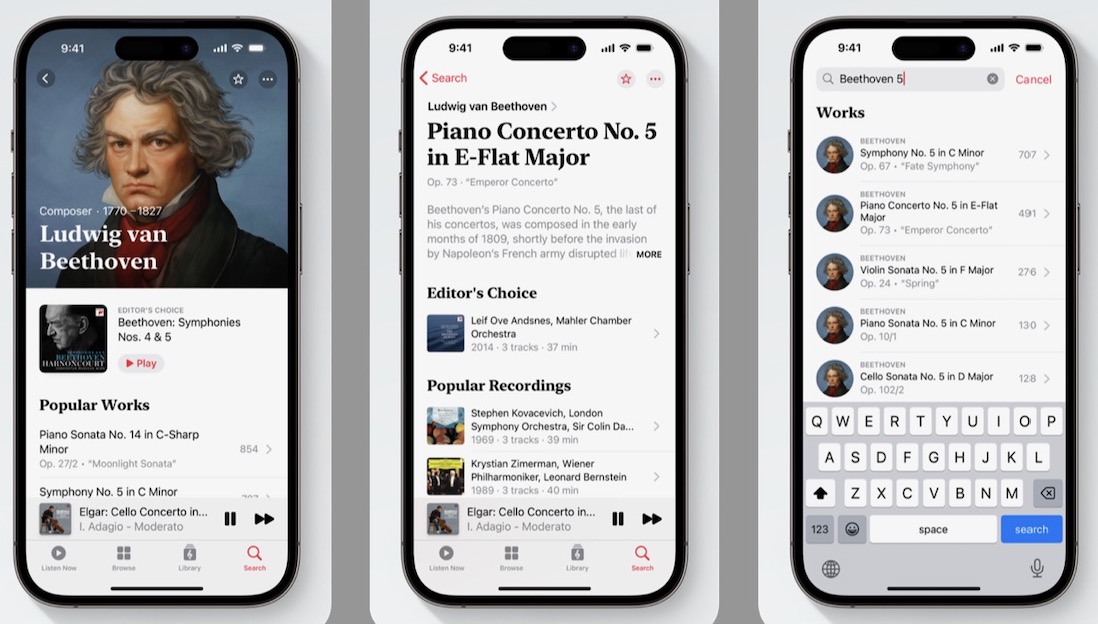 Apple Music Classical to launch in China, Japan, Taiwan and more on Jan. 24