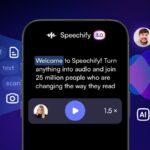 Text-to-speech app Speechify launches Gmail integration and voice cloning