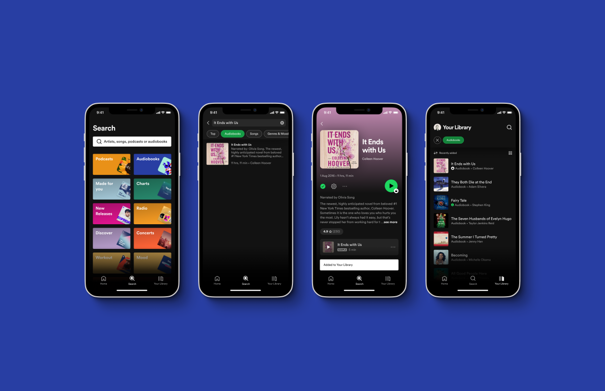 Spotify now the No. 2 audiobook provider, behind Audible, hints at Daylist inspired-suggestions to come