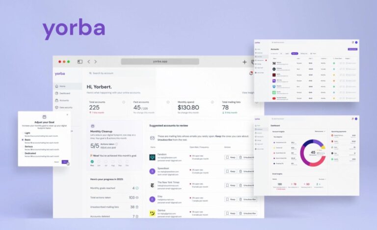 Yorba's service is like Mint for uncluttering your entire digital life | TechCrunch